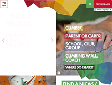 Tablet Screenshot of nicas.co.uk